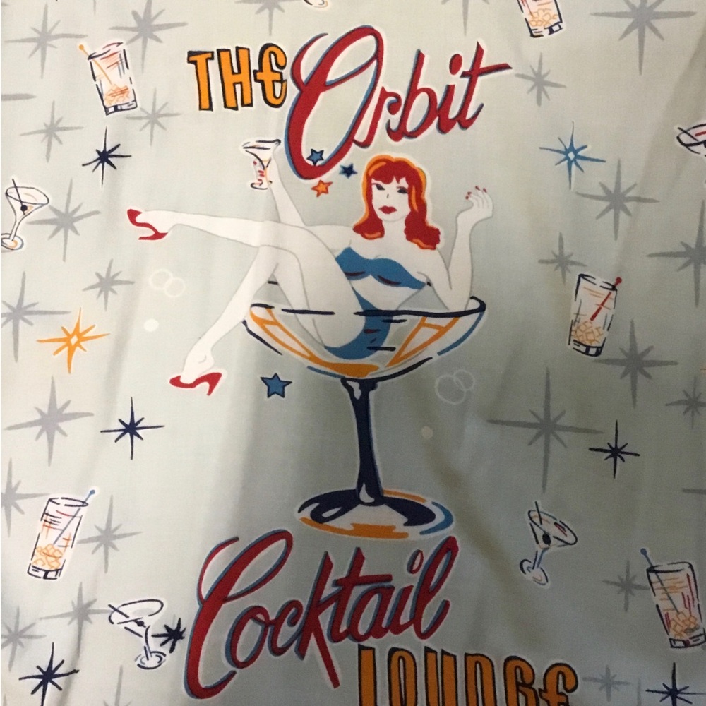 “Orbit Lounge” Hawaiian Style Shirt